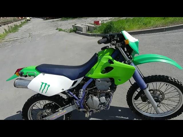 Обзор Kawasaki KLX250 1994 года. Среднестатистический японец.