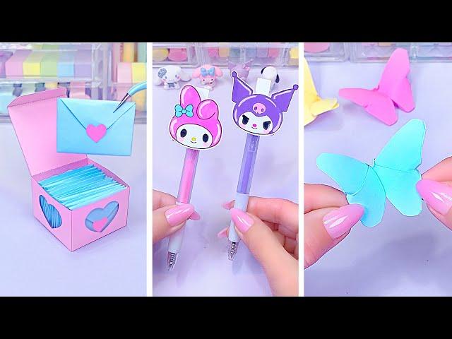 DIY Easy paper craft ideas / Paper crafts / Cute gift ideas / Miniature crafts / DIY school projects