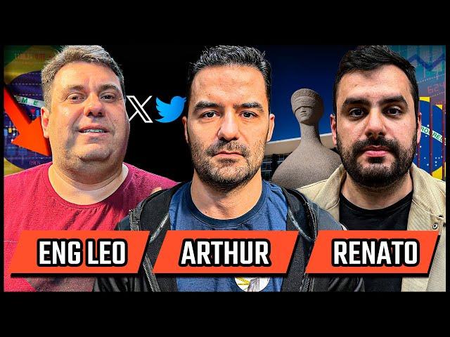 ARTHUR DO VAL (MAMAE FALEI), ENG LEO e RENATO BATTISTA  - Podcast 3 Irmãos #642