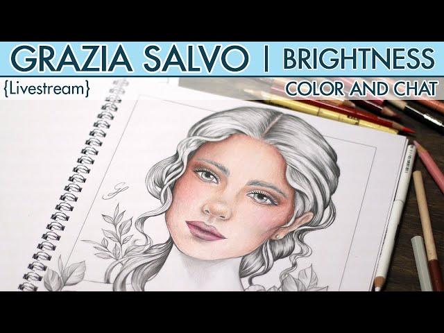 {LIVESTREAM} Pt. 2 ~ Grazia Salvo Color Along ~Prismacolors