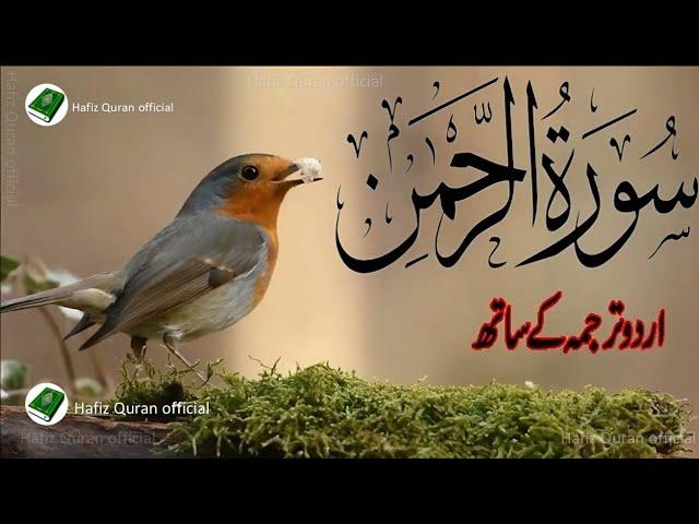 SURAH RAHMAN TARJUMA KE SATH QARI AL SHAIKH ABDUL BASIT ABDUL SAMAD | Ep 042