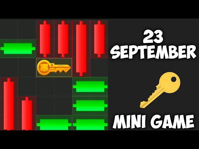 Hamster kombat mini Game 23 September | puzzle game | Puzzle game Solved | Hamster kombat | Today