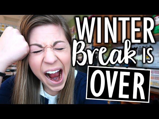 Returning from Break & SNOW DAY! | Teacher Evolution Ep 27