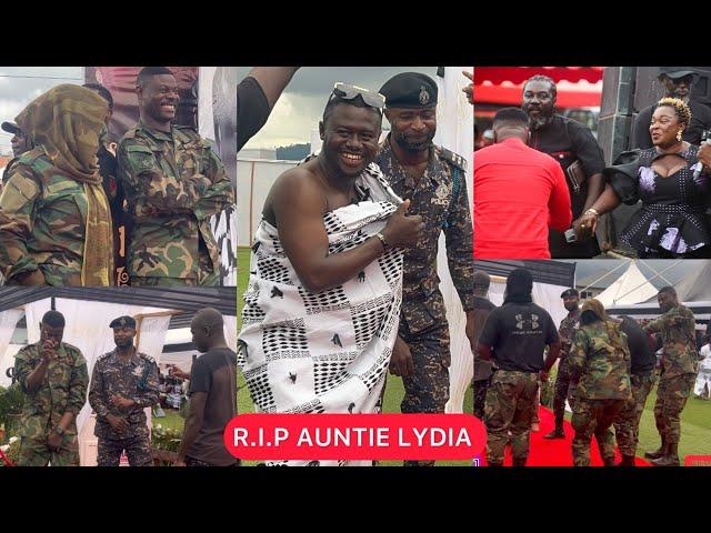 How Ghana Army & the Police display lovely at Odomankoma Nana mother in-law’s funeral