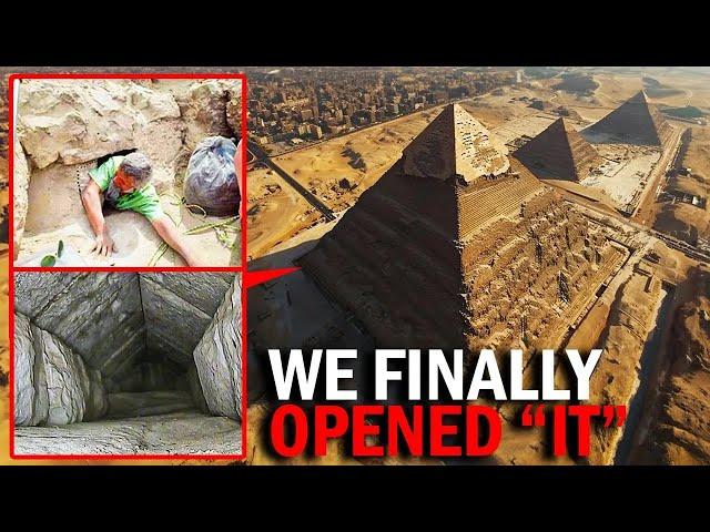 Scientists Finally Opened The Secret Chamber Inside Egypt's Great Pyramid