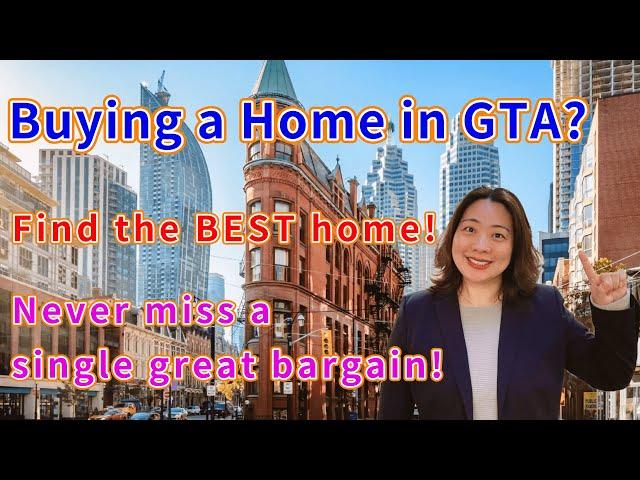 How to find the BEST home at LOWEST price with LEAST amount of hassle in Great Toronto Area?