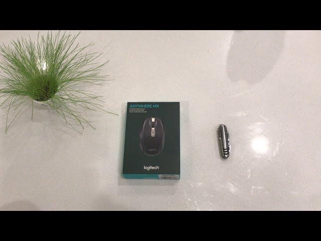 Logitech Anywhere MX Mouse Unboxing and Setup