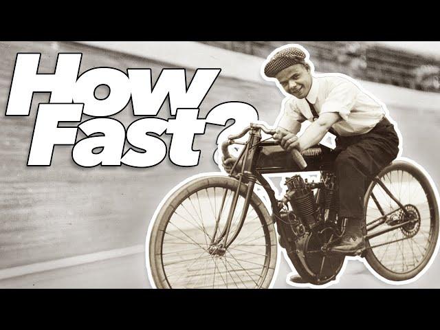 Deadly Fast! The 1911 Indian Big Base 8-Valve  Board Track Racer!