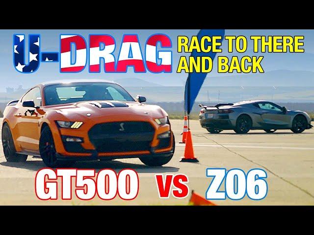 U-DRAG: 2023 Corvette Z06 vs. 2020 Shelby GT500