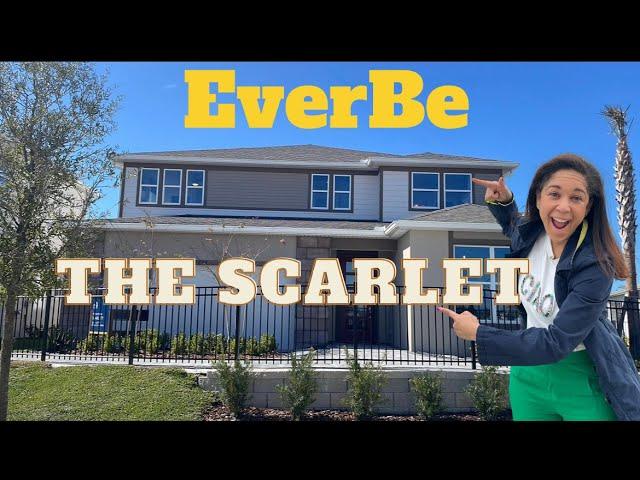 Inside this Orlando Fl New Construction Homes in Everbe  | The Scarlett Model Home by Pulte Homes