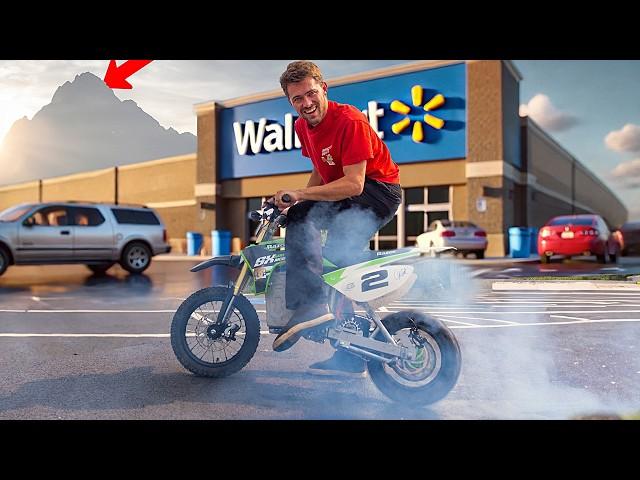 Can the Walmart Dirt Bike Climb Mountains? (60+ mph!)