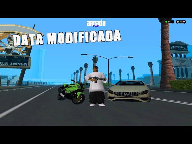 SAIU MINHA DATA ESTILO MTA ULTRA LEVE PC FRACO [SEM BUG DE RENDER] GTA SAMP PC