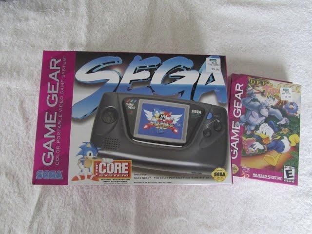 New SEGA GAME GEAR Unboxing