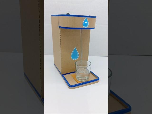 Science Exhibition Working Model Idea || Automatic Water Dispenser Machine #shorts