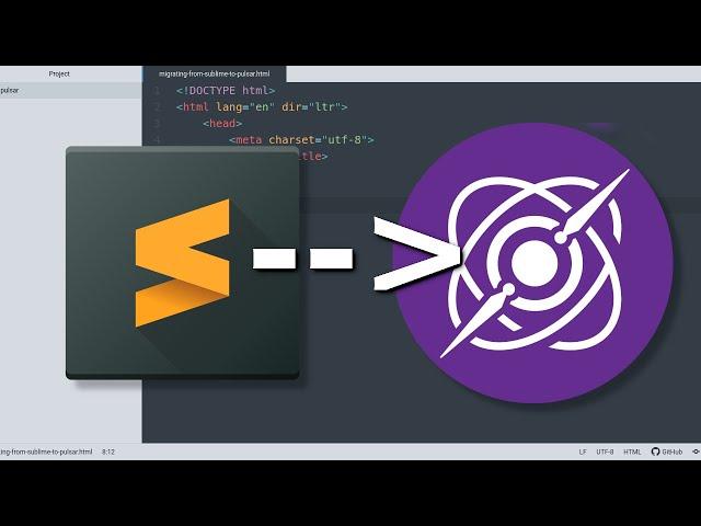 Migrating From Sublime Text to Pulsar: Look and Feel