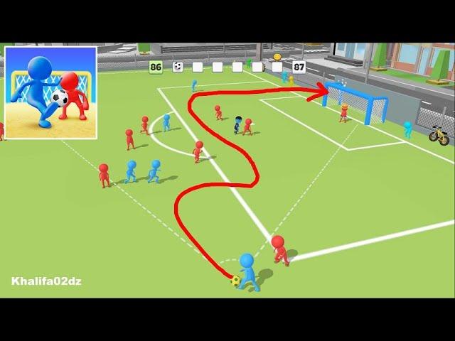 Super Goal - Soccer Stickman - Level 84 - 89 Gameplay (Android)