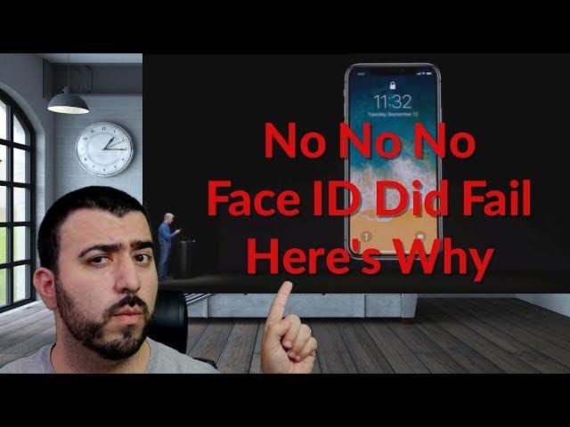 No No No Face ID Did Fail Here's Why - YouTube Tech Guy