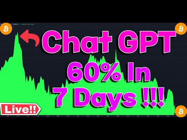 ChatGPT Bot Trading Crypto - $97,333 Live Profit Crypto Trading