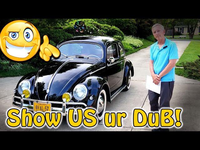 1957 Oval Window Beetle hits Hollywood! ⇓ Show Us Your Dub Podcast #4 ⇓