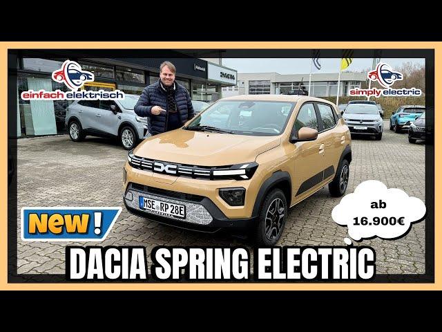 Dacia Spring electric was kann das Elektroauto ab 16.900€ ⁉️