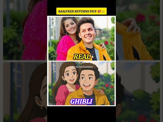 Baalveer Convert Into Ghibli Style ( PART - 2 )  #shorts #ghibli #balveer #anime #viralvideo