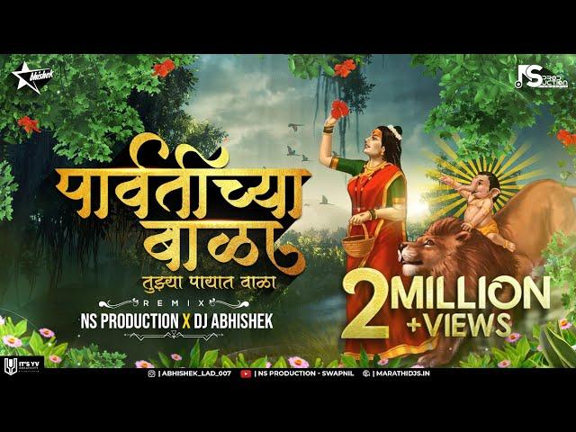 Parvatichya Bala Ganpati Song DJ Remix | Ganpati Maza Nachat Aala DJ | NS Production | DJ Abhishek