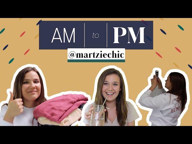 AM to PM with @martziechic | Day in the Life of Student & Poshmark Seller Vlog