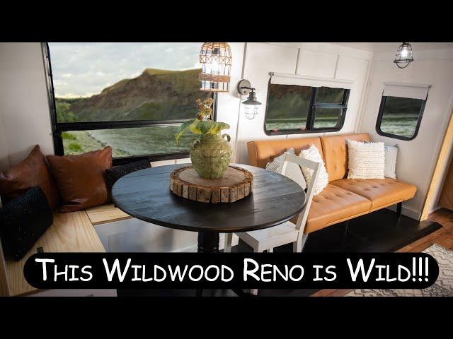 Renovated Wildwood 26TBSS RV Renovation Walkthrough/Camper Renovation