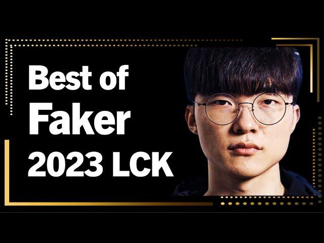 Best of Faker 2023 LCK Montage｜2023 페이커 LCK 매드무비