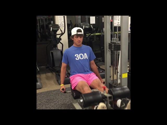 Noah Dennis PED 103 A02 Weight Work Out Video