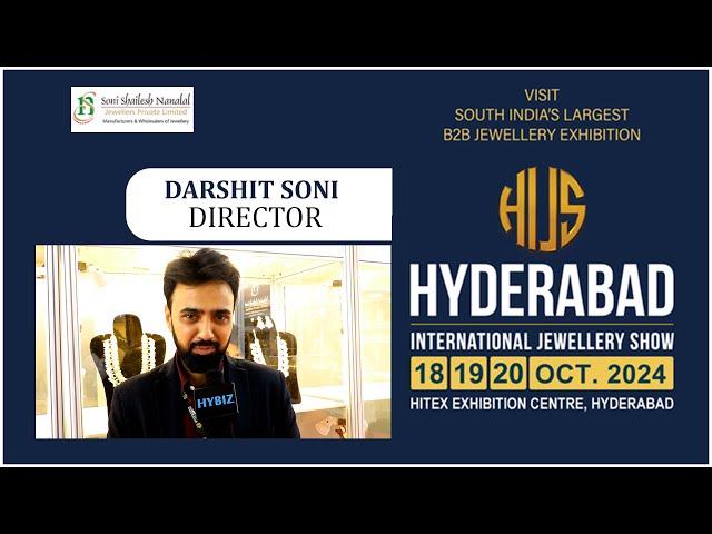 Darshit Soni - Director | South India's Largest B2B Jewellery Exhibition | HIJS 2024