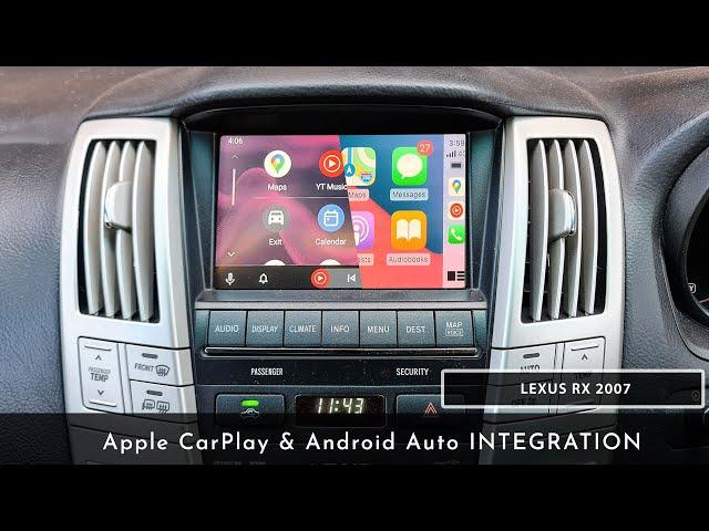 [2006-08] LEXUS RX XU30 - Apple CarPlay & Android Auto Integration