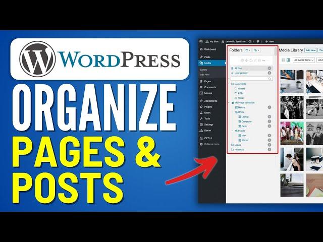 How to Organize Pages and Posts Into Folders on WordPress - 2024 Tutorial