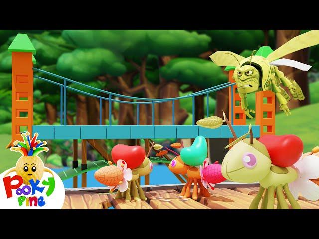 London Bridge is Falling Down | Popular Nursery Rhyme for Kids | Pooky Pine Songs #sunday #tamil