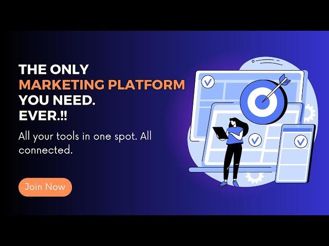 The Ultimate All in One Marketing Platform (Marketing Automation)