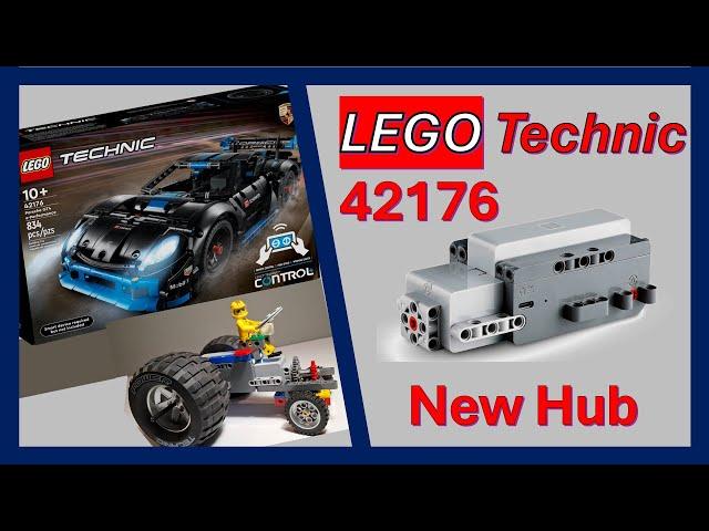 LEGO Technic. Новый PoweredUP Hub из набора 42176.