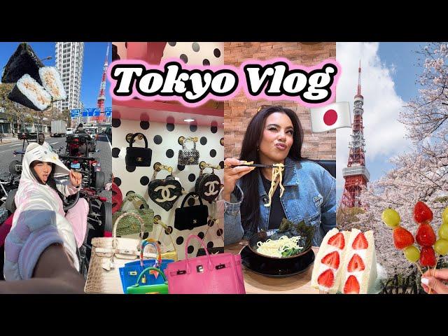 TOKYO VLOG  things to eat, night out in shibuya, hotel, vintage designer shopping & more!