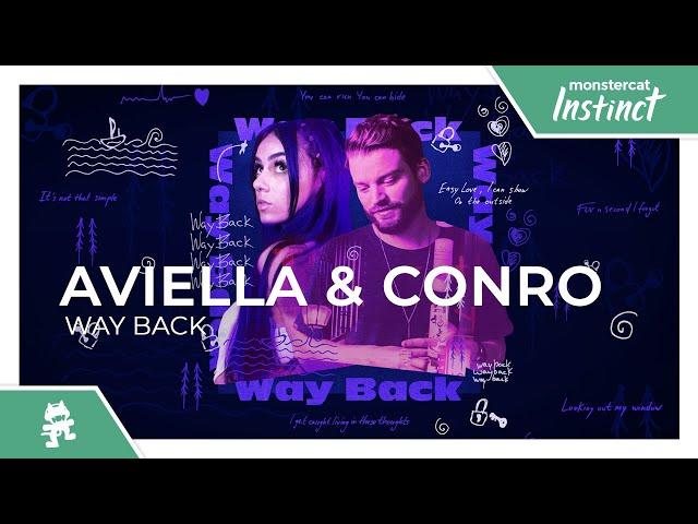 Aviella & Conro - Way Back [Monstercat Lyric Video]