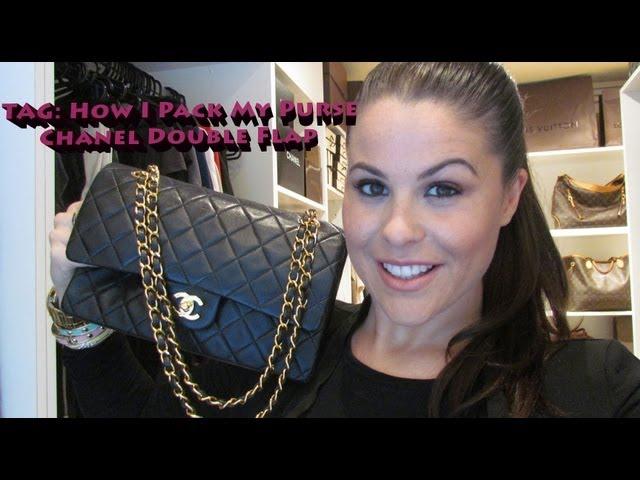 Chanel Classic Flap- How I pack my Purse TAG