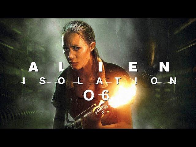 Alien: Isolation PL #6 - Wystrzelona w kosmos - Obcy: Izolacja Gameplay PL 4K
