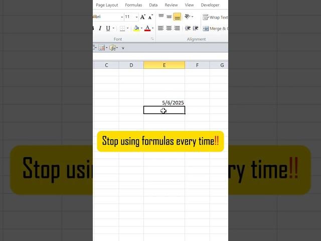 Excel magic tricks | excel |#shorts #exceltips