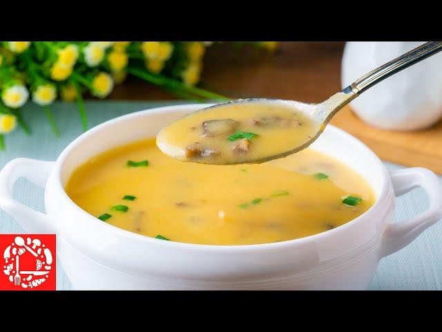 Eaten in an instant! The most delicious mushroom soup puree