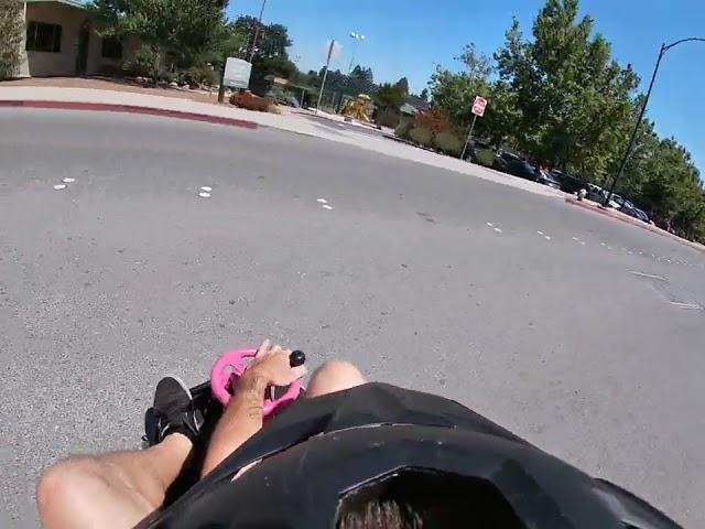 drifting the crazy cart around walnut creek,ca