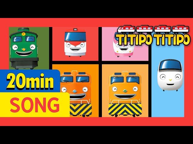 [BEST] Titipo Songs(20min) | Baby Wheels | The Titipo song | The Wheels choir | Titipo Titipo