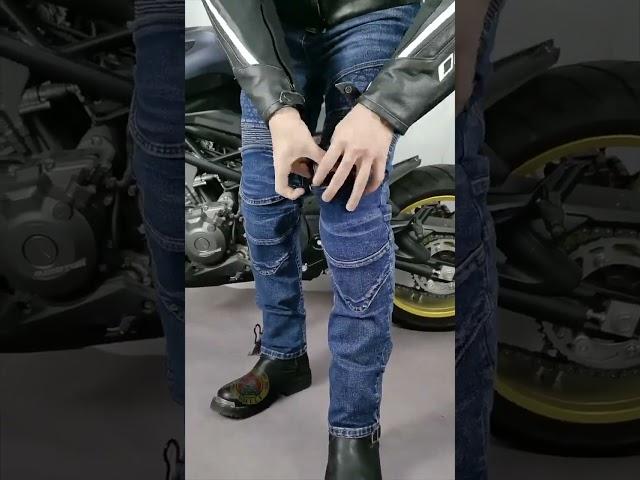 LOONG BIKER™ Cross Fire Kevlar Motorcycle Jeans for Men