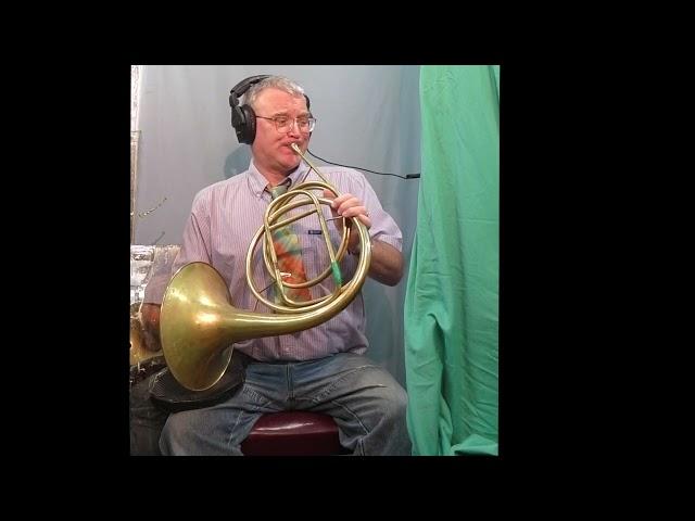 Richard Burdick plays - 4th horn solo - Beethoven's 9th Symphony on #Natural #Horn #Richard #Burdick