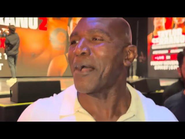 Evander Holyfield REACTS to Mike Tyson SLAPPING Jake Paul