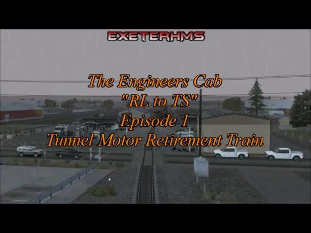 UP Tunnel Motor Retirement Train : TEC - Real Rails to Train Sim EP1