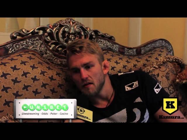 Alexander Gustafsson on fighting Jon Jones