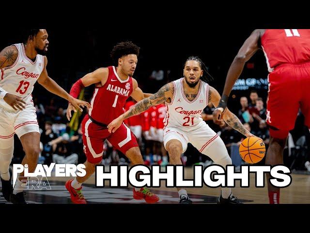 Alabama vs. Houston: 2024 Players Era Festival men's basketball highlights